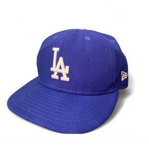 New Era Los Angeles Dodgers royal blue and white baseball cap World Series 2018